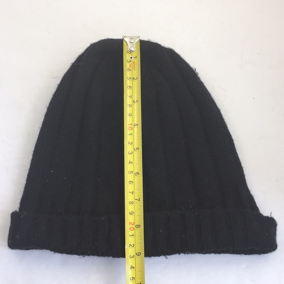 Polo Ralph Lauren black beanie with purple logo - Picture 6 of 6